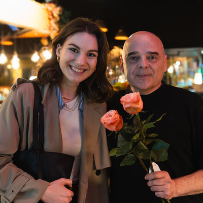 Katja Zver, Branko Rožman <em>Photo: Domen Permozer</em>